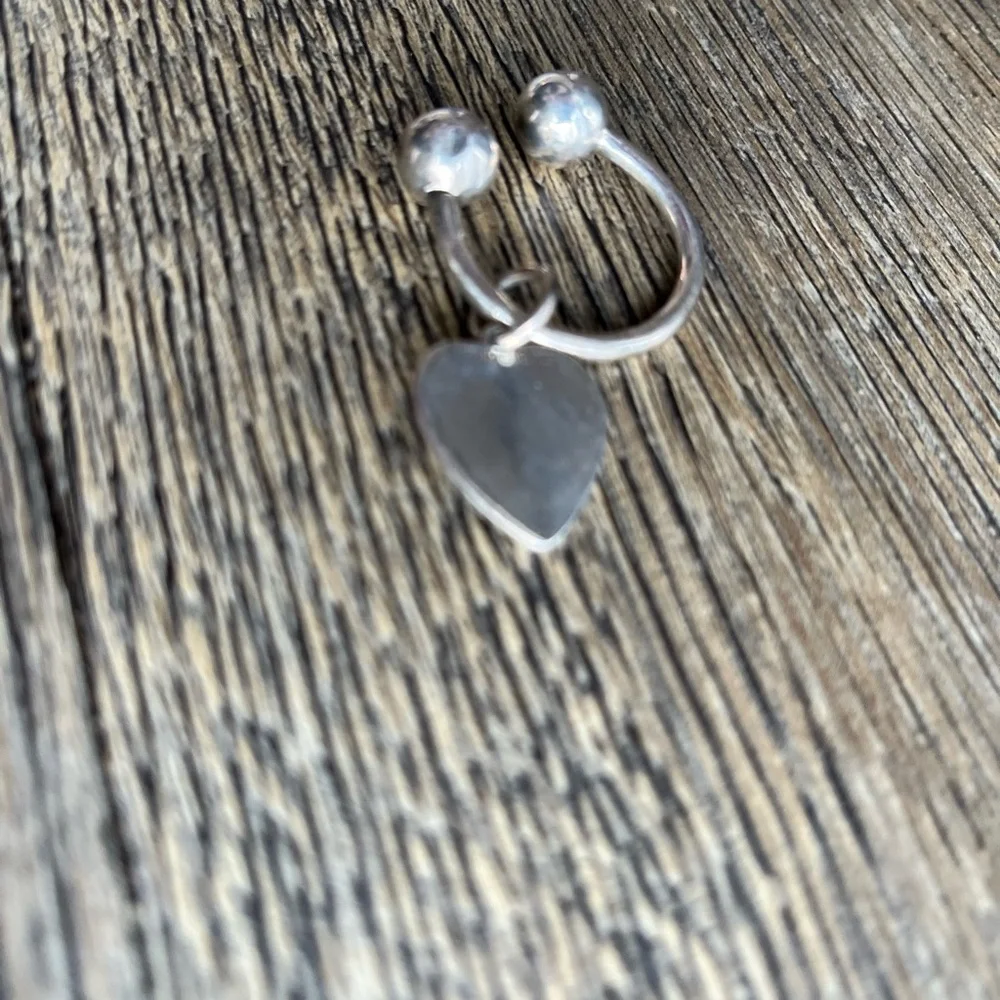 Sterling Silver Tiffany keychain with heart❤️‼️ - Picture 13 of 13